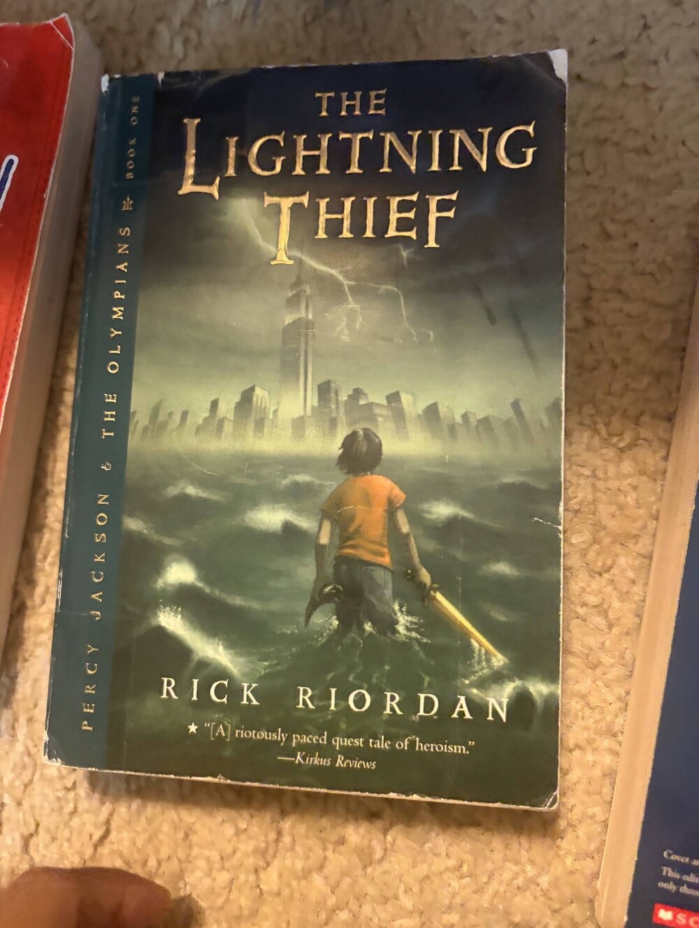 The Lightning Thief By Rick Riordan